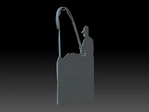 Fisherman 3D Print Model