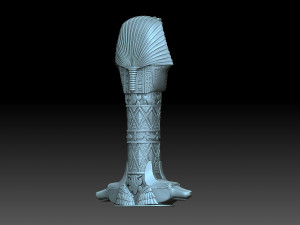 Tutankhamun 3D-printmodel