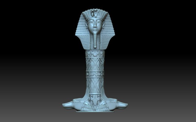 Tutankhamun 3D-printmodel .c4d .max .obj .3ds .fbx .stl .blend 