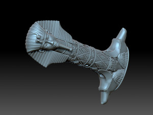 Tutankhamun 3D-printmodel