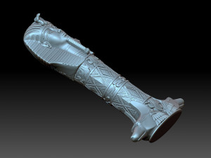 Tutankhamun 3D-printmodel