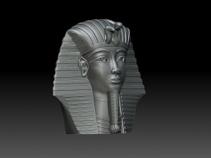 Tutankhamun 3D 打印模型
