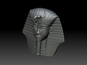 Tutankhamun 3D 打印模型