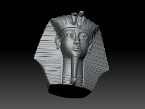 Tutankhamun 3D 打印模型