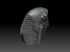 Tutankhamun 3D 打印模型