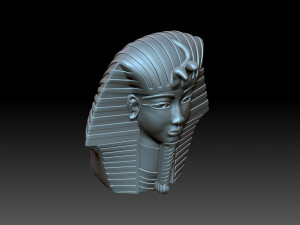 Tutankhamun 3D 打印模型