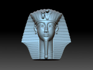 Tutankhamun 3D 打印模型