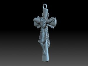 Crucifixion Model Cetak 3D