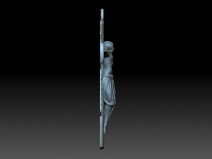 Crucifixion Model Cetak 3D