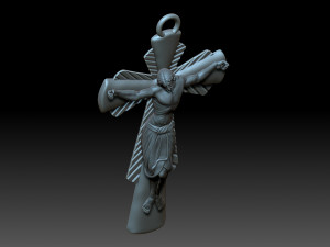 Crucifixion Model Cetak 3D