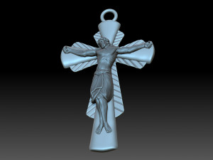 Crucifixion Model Cetak 3D
