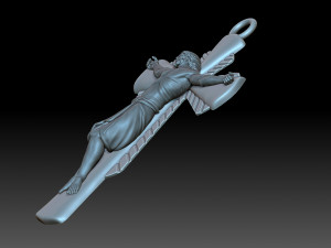 Crucifixion Model Cetak 3D