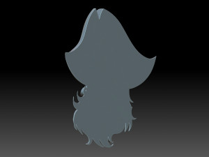 Pirate head 3D 打印模型