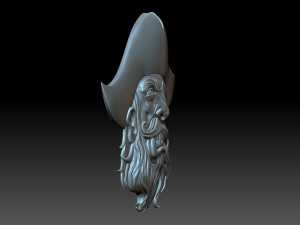 Pirate head 3D 打印模型