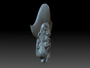 Pirate head 3D Print Model