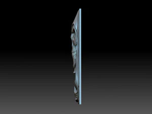 Skull With Hood 3D Print Model
