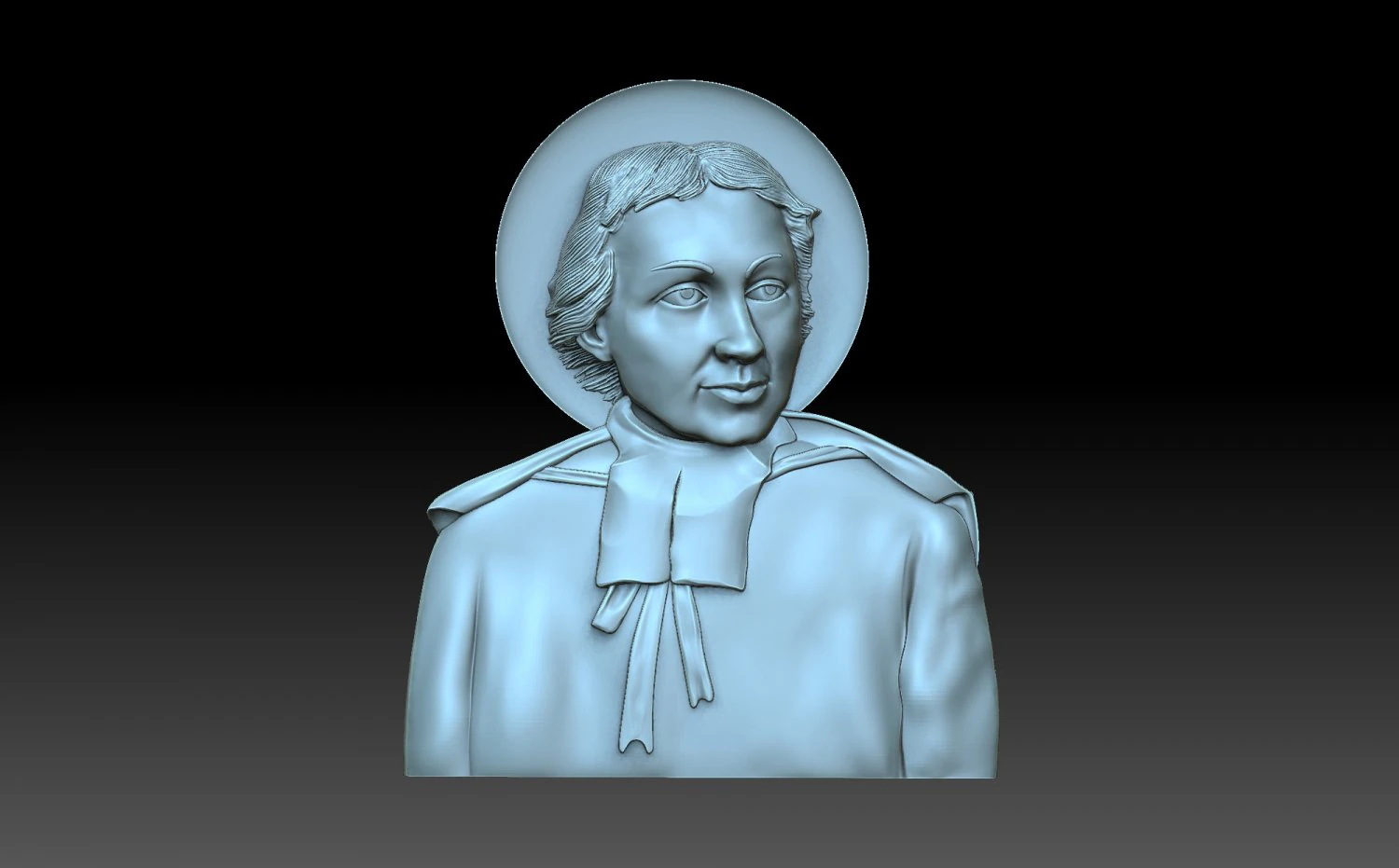 Giovanni battista la salle 3D Print Model .c4d .max .obj .3ds .fbx .stl .blend