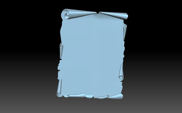 Parchment Modèles 3D en vedette .c4d .max .obj .3ds .fbx .stl .blend 