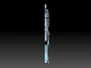 The girl at the gas station 3D Print Model