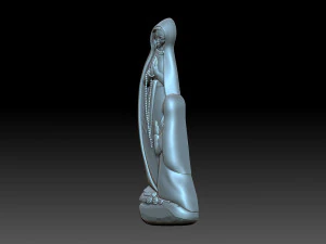 Madonna di lourds 3D Print Model