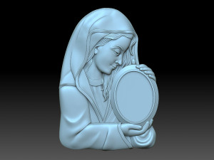 Madonna 3Dプリントモデル