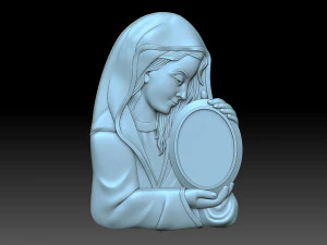 Madona Modelo de Impressão 3D