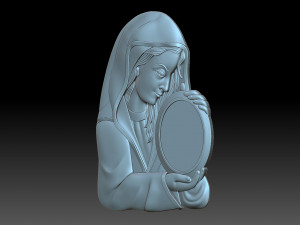 Madonna 3Dプリントモデル