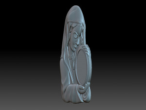 Madonna 3Dプリントモデル