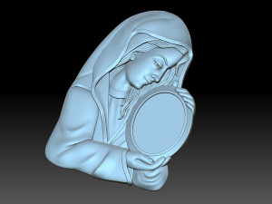 Madonna 3Dプリントモデル