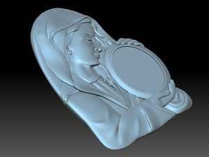 Madonna 3Dプリントモデル