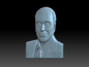 Berlusconi Silvio Modelo de Impressão 3D