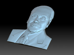 Berlusconi Silvio Modelo de Impressão 3D