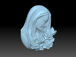 Madonna 3D Print Model