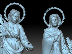 Cosma E Damiano Model Cetak 3D