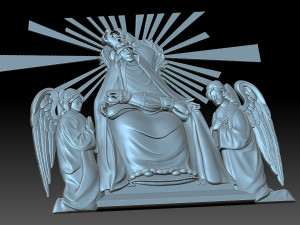 Madonna dei Miracoli 3D Print Model