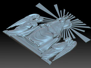 Madonna dei Miracoli 3D Print Model