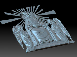 Madonna dei Miracoli 3D Print Model
