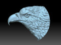 Eagle head 3D Print Models