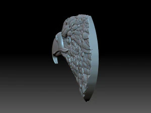 Eagle head 3D Print Model