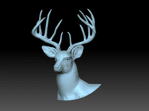 Deer head 3D Print Model