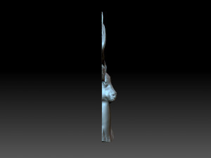 Deer head 3D 打印模型