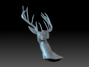 Deer head 3D 打印模型