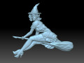 Witch 3D Print Models