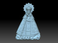 The Virgin Mary 3D Print Models
