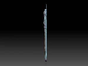 The Virgin Mary 3D Print Model