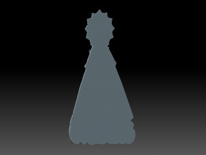 The Virgin Mary Model do druku 3D