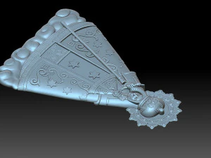 The Virgin Mary 3D Print Model