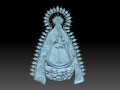 The Saint with Jesus 3D Print Models