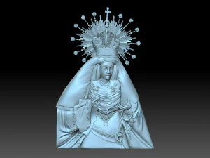 Besamanos ala Virgen de la Caridad Model Cetak 3D