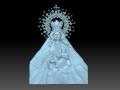 Virgen de la Merced 3D Print Models